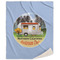 Northern California Airstream Club Sherpa Throw Blanket