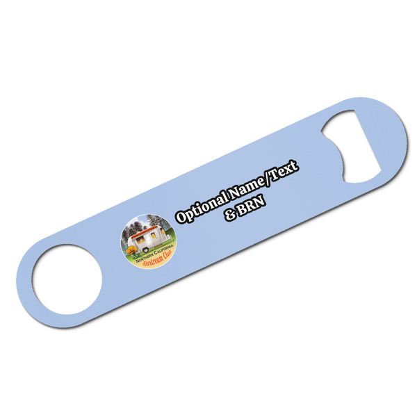 Custom Northern California Airstream Club Bar Bottle Opener