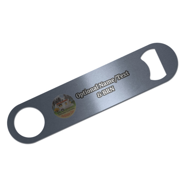 Northern California Airstream Club Bar Opener - Silver - Front