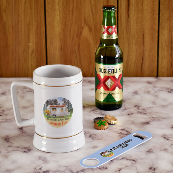 Northern California Airstream Club Beer Stein - In Context