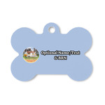 Northern California Airstream Club Bone Shaped Dog ID Tag - Small