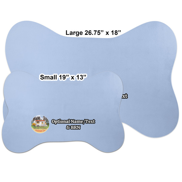 Northern California Airstream Club Bone Shaped Mat Comparison