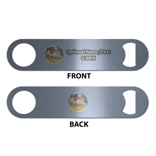 Northern California Airstream Club Bottle Opener - Front & Back