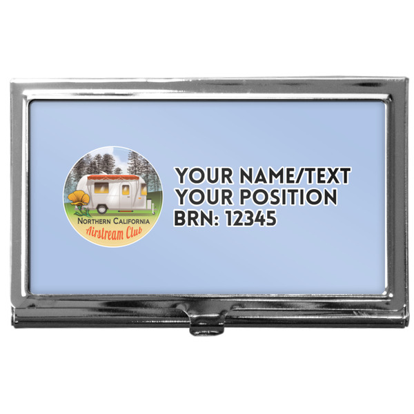 Custom Northern California Airstream Club Business Card Case