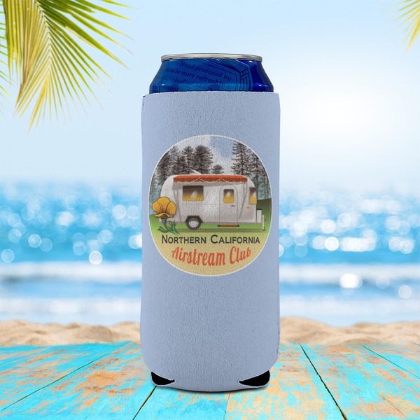Northern California Airstream Club Can Cooler - 16oz - In Context