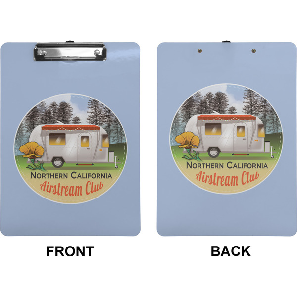 Northern California Airstream Club Clipboard (Letter) (Front + Back)