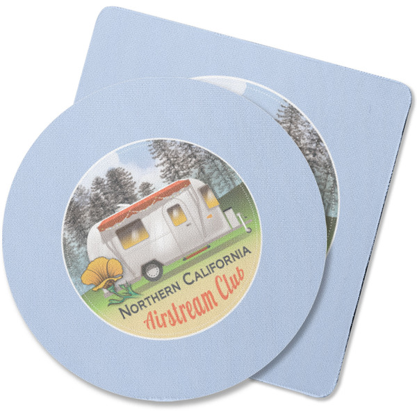 Custom Northern California Airstream Club Rubber Backed Coaster