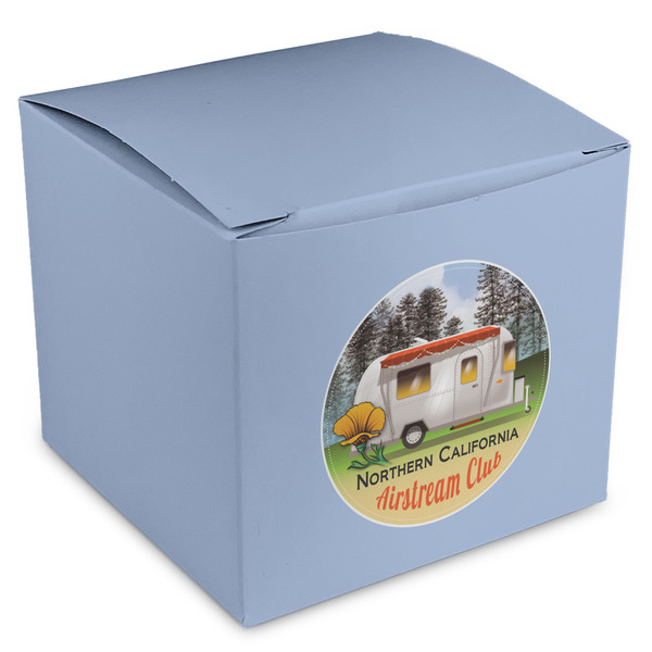 Custom Northern California Airstream Club Cube Favor Box