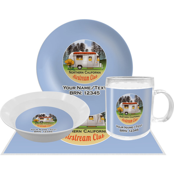 Northern California Airstream Club Dinner Set - 4pc