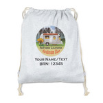 Northern California Airstream Club Drawstring Backpack - Sweatshirt Fleece