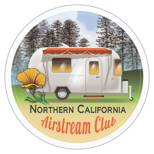 Northern California Airstream Club Drink Topper - Large - Single