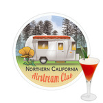 Northern California Airstream Club Printed Drink Topper - 2.5"