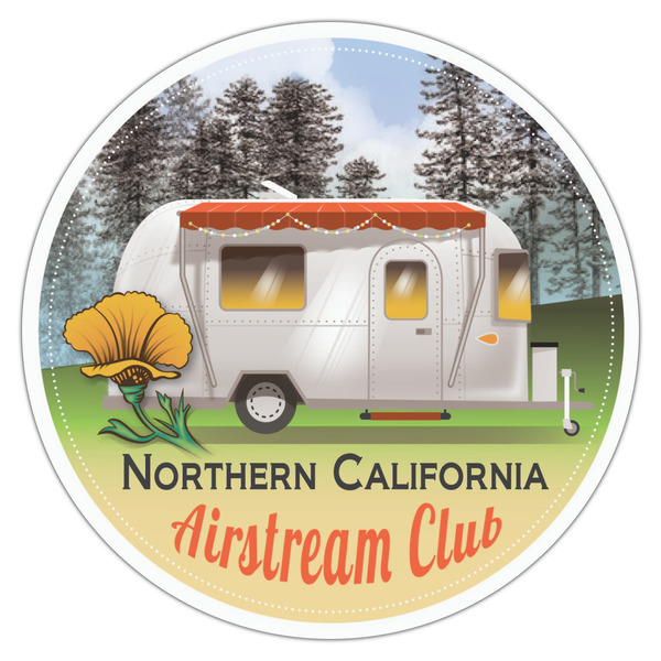 Northern California Airstream Club Drink Topper - XLarge - Single