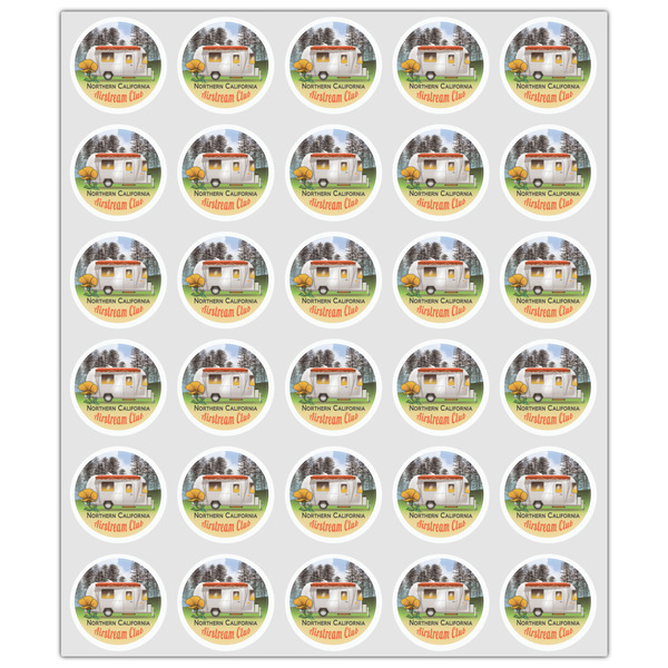 Northern California Airstream Club Drink Topper - XSmall - Set of 30