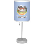 Northern California Airstream Club Lamp with Drum Shade