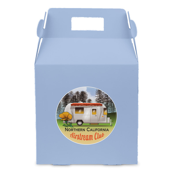 Northern California Airstream Club Gable Favor Box - Front