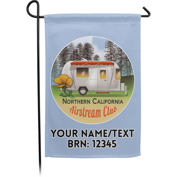 Custom Northern California Airstream Club Garden Flag - Small - Double-Sided