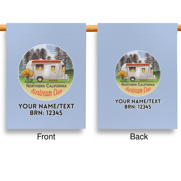 Northern California Airstream Club Garden Flags - Large - Double Sided - APPROVAL