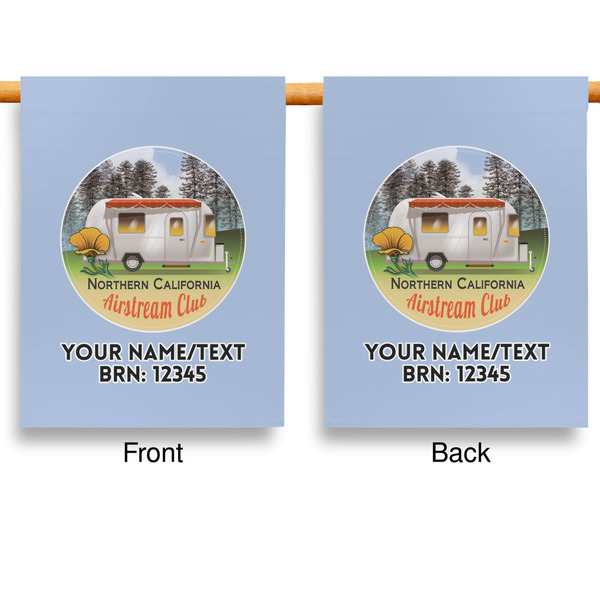 Northern California Airstream Club Garden Flags - Large - Double Sided - APPROVAL