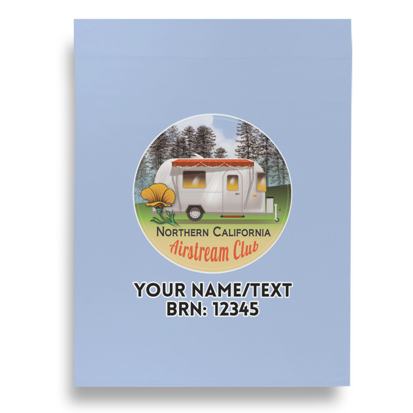 Northern California Airstream Club Garden Flags - Large - Double Sided - BACK