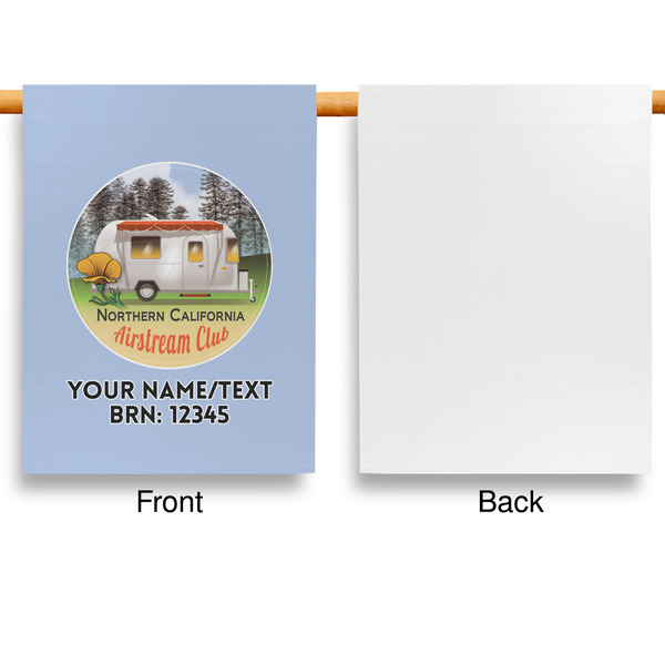 Northern California Airstream Club Garden Flags - Large - Single Sided - APPROVAL