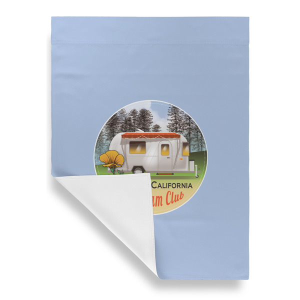 Northern California Airstream Club House Flags - Single Sided - FRONT FOLDED