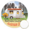 Northern California Airstream Club Printed Cookie Topper - 3.25"
