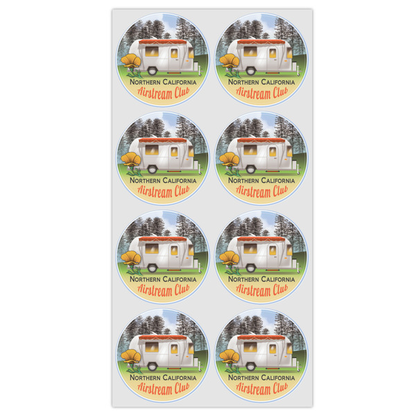 Northern California Airstream Club Icing Circle - Medium - Set of 8