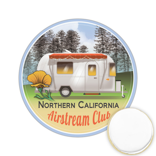 Custom Northern California Airstream Club Printed Cookie Topper - 2.15"