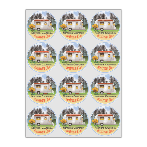 Northern California Airstream Club Icing Circle - Small - Set of 12