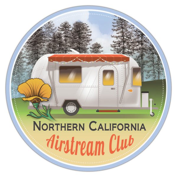 Northern California Airstream Club Icing Circle - Small - Single