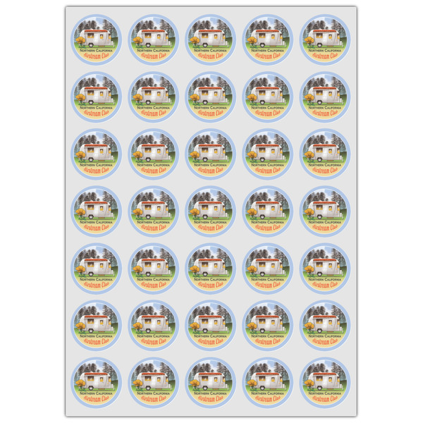 Northern California Airstream Club Icing Circle - XSmall - Set of 35