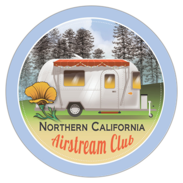 Northern California Airstream Club Icing Circle - XSmall - Single