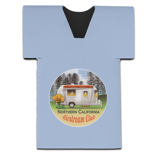 Custom Northern California Airstream Club Jersey Bottle Cooler - Single