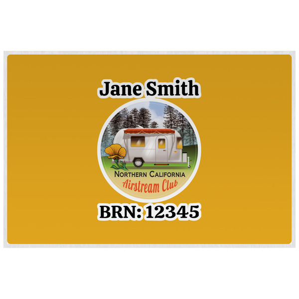 Northern California Airstream Club Laminated Placemat - Back