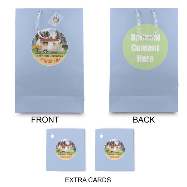 Northern California Airstream Club Large Gift Bag - Approval