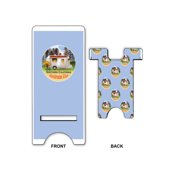 Northern California Airstream Club Large Phone Stand - Front & Back