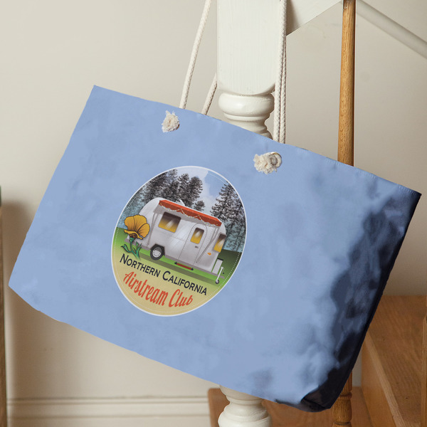 Northern California Airstream Club Large Rope Tote - Life Style