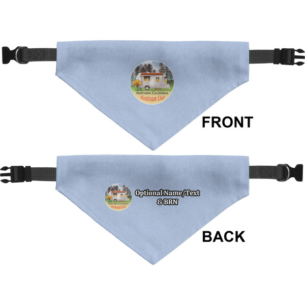 Northern California Airstream Club Medium Dog Bandana Approval