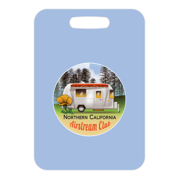 Northern California Airstream Club Metal Luggage Tag - Front Without Strap