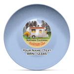 Northern California Airstream Club Microwave Safe Plastic Plate - Composite Polymer