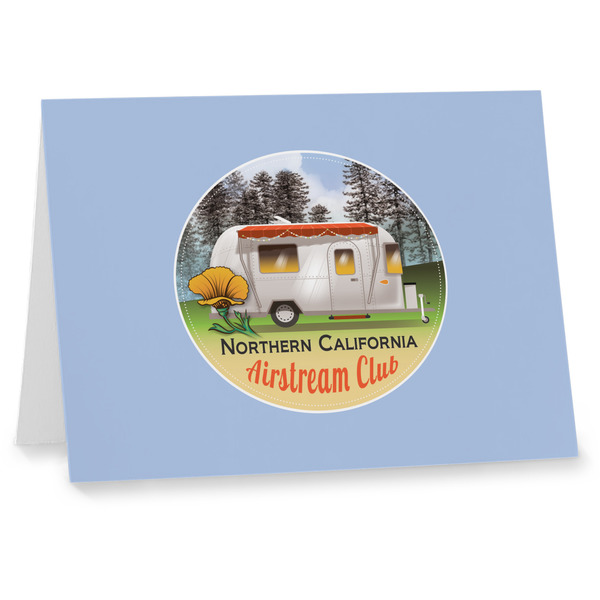 Custom Northern California Airstream Club Note Cards