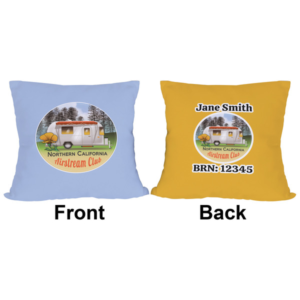 Northern California Airstream Club Outdoor Pillow - 16x16