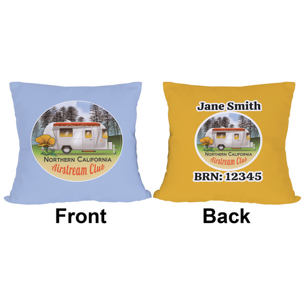 Northern California Airstream Club Outdoor Pillow - 18x18