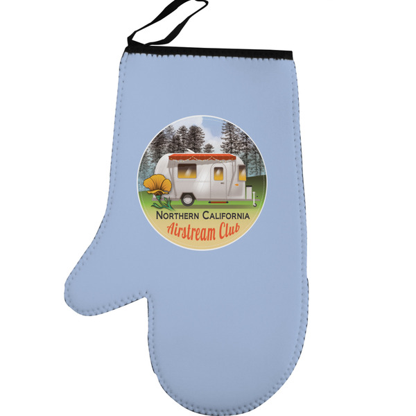 Northern California Airstream Club Personalized Oven Mitt - Left