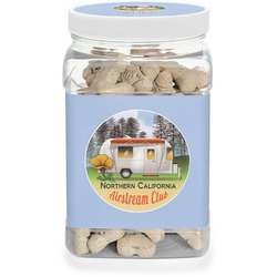 Northern California Airstream Club Dog Treat Jar