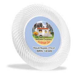 Northern California Airstream Club Plastic Party Dinner Plates - 10"