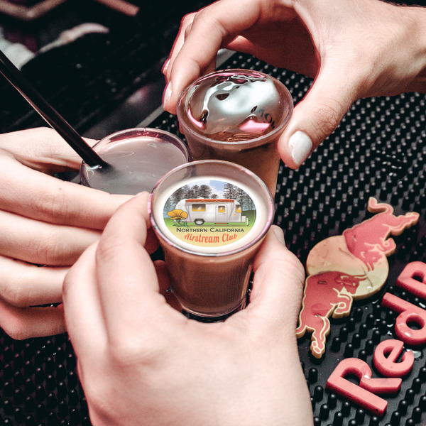 Northern California Airstream Club Printed Drink Topper - XSmall - In Shot Glass