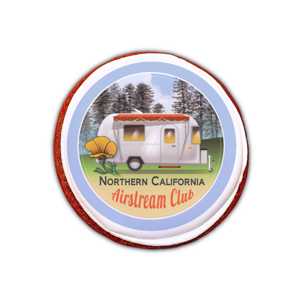 Northern California Airstream Club Printed Icing Circle - XSmall - On Cookie