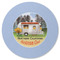 Northern California Airstream Club Round Rubber Backed Coaster - Single